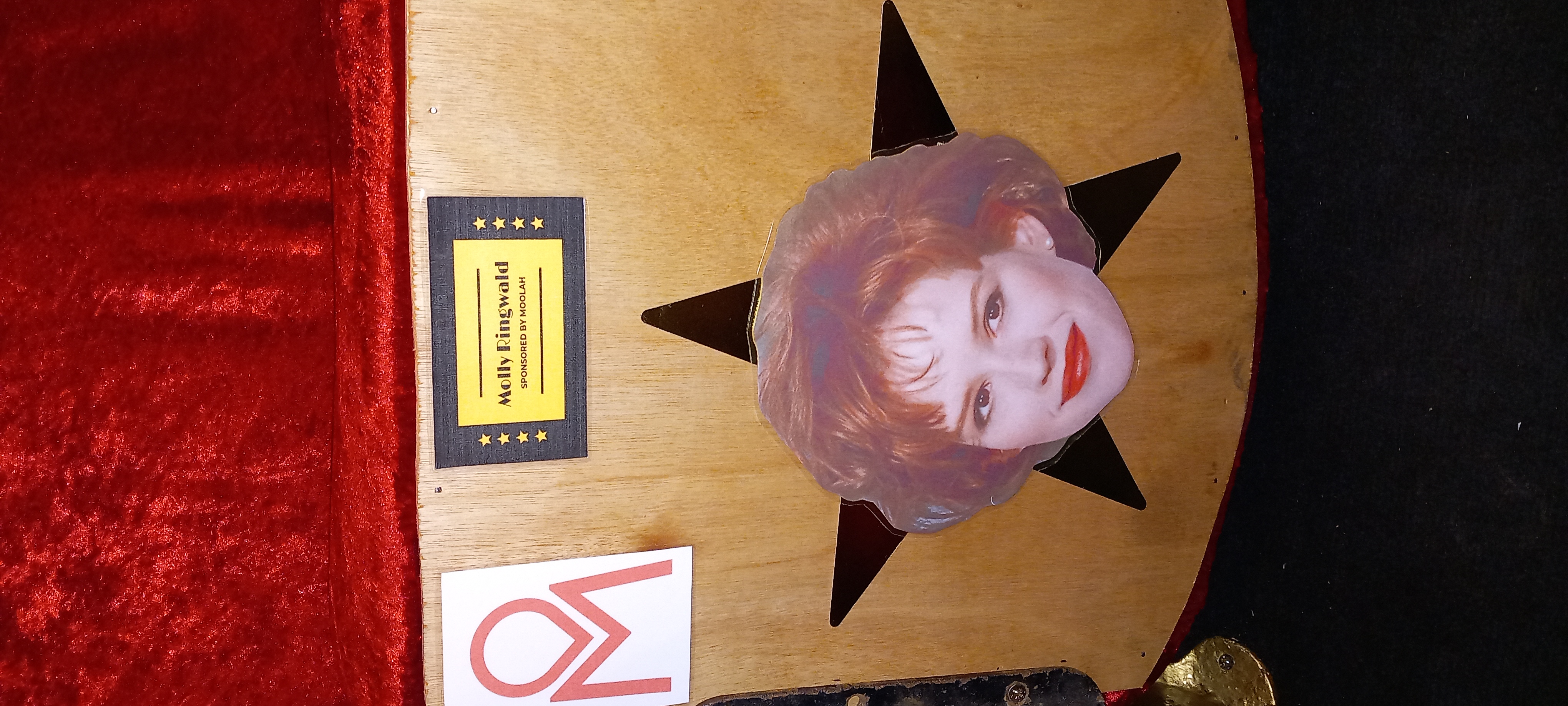 Our first Chair Sponsorship! Thanks Moolah for choosing Molly Ringwald