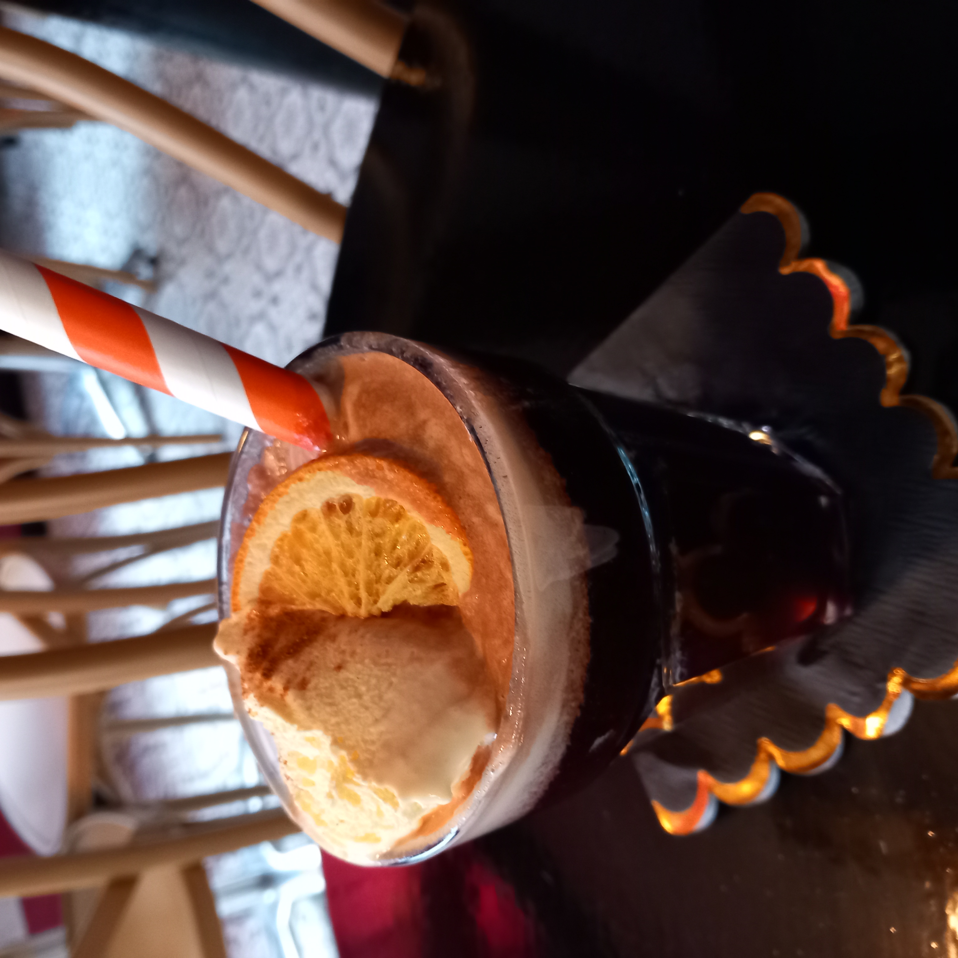 Mulled Wine Float